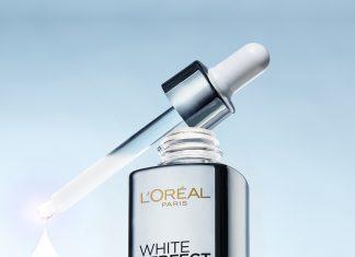Texture của tinh chất L oreal Paris White Perfect Clinical. (nguồn ảnh: Internet)