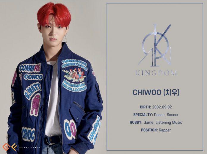Thành viên Chiwoo của nhóm nhạc nam KINGDOM. (Nguồn: Internet)