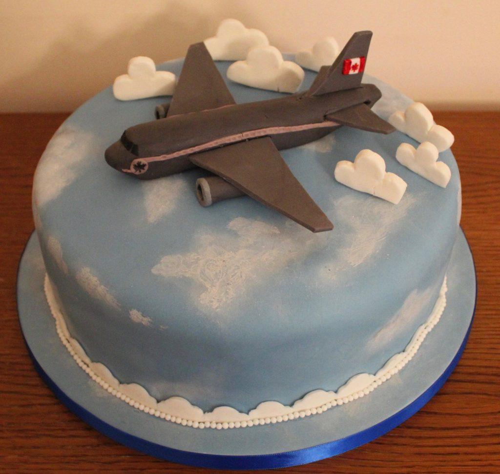 Bánh sinh nhật cho các bé mê máy bay (Ảnh: internet)
