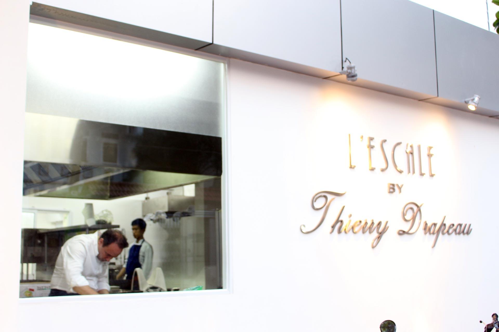 Mặt tiền của nhà hàng L'Escale by Thierry Drapeau (Ảnh: Internet).