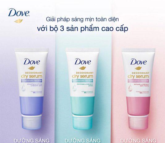 Review kem khử mùi Dove tinh chất serum: sáng mịn, tự tin khoe cá tính 3 dòng sản phẩm dove mang liệu hiệu quả vượt trội. ( Nguồn: internet)