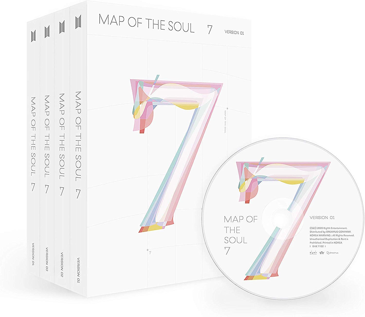 Bìa Album Map Of The Soul của BTS (Ảnh: Internet)