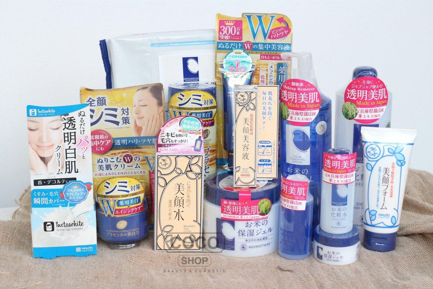 Các sản phẩm của thương hiệu Meishoku rất đa dạng và phong phú (ảnh: internet)