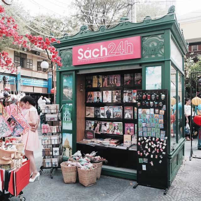 Đường sách Nguyễn Văn Bình. (Nguồn: Internet)