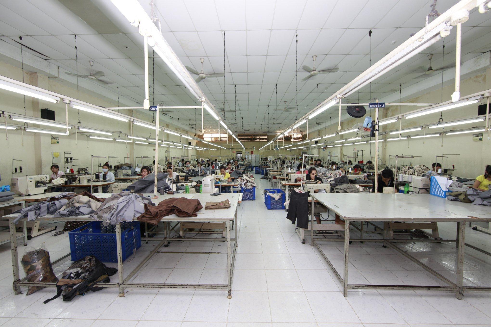Phân xưởng của Công Ty May Mặc Đồng Phục Viet Style (Ảnh Viet Style)