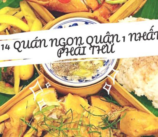 Top 14 quán ngon quận 1 cực hấp dẫn, nhất định phải thử !