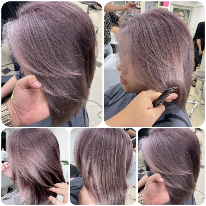 Màu nhuộm siêu xinh và trendy tại LaLi- N Salon.