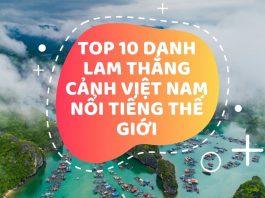 Top 10 danh lam thắng cảnh việt nam nổi tiếng (Nguồn: Internet)