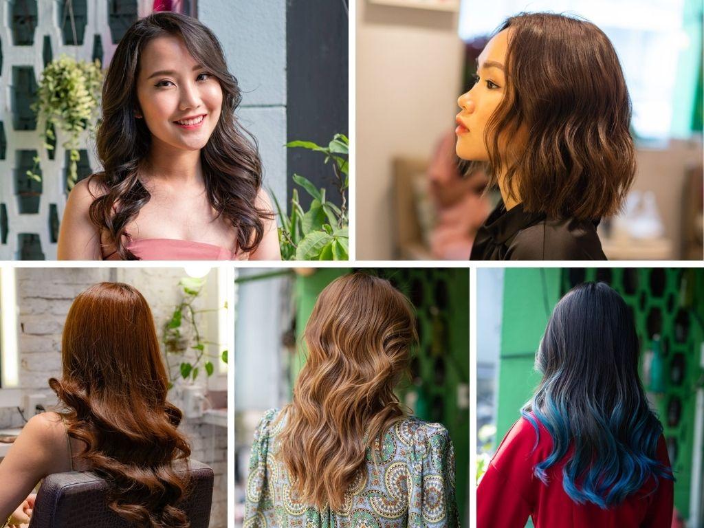 Các kiểu uốn tóc phong cách Hàn Quốc tại Hair Bar Vietnam. (Nguồn: Hair Bar Vietnam)