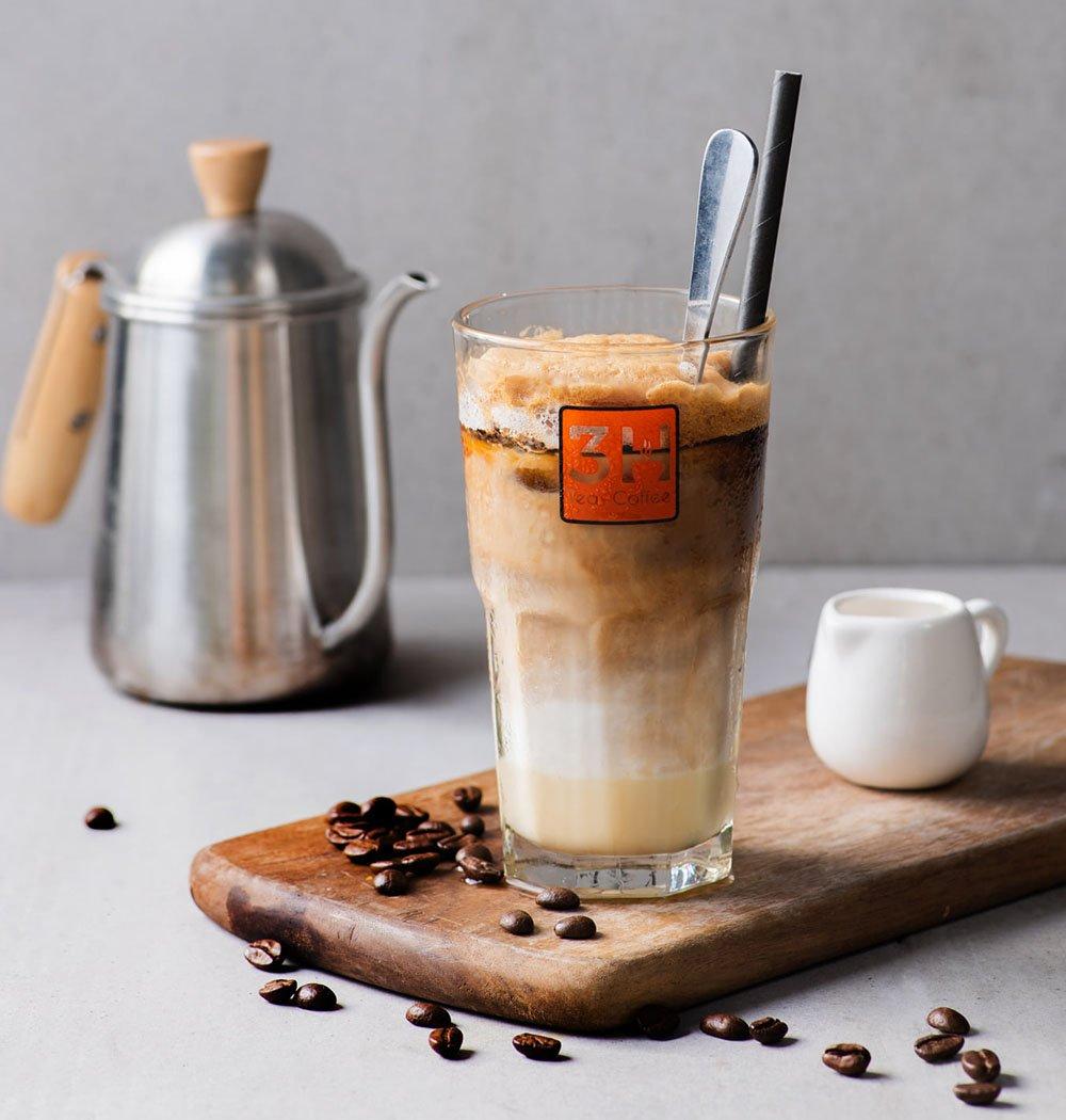 Bạc sỉu kem muối - đồ uống độc đáo của 3H Coffee. (Nguồn ảnh: Internet)