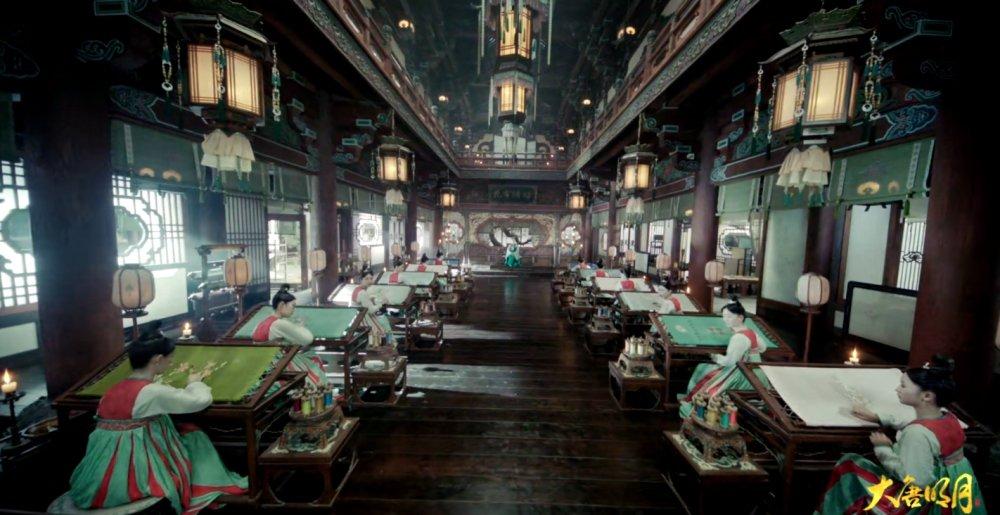 Một cảnh phim đẹp trong Đại Đường Minh Nguyệt (ảnh: internet)