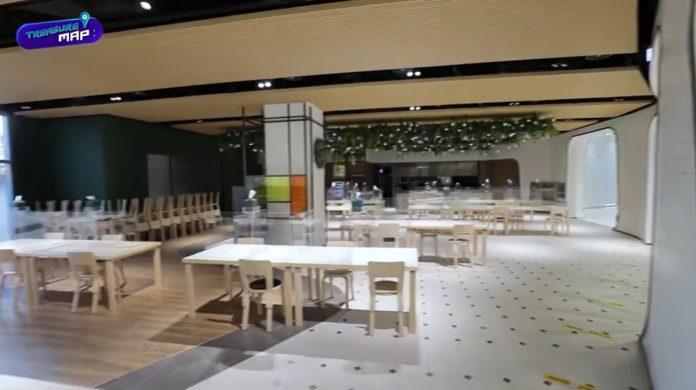 Sự "khủng" của căn tin YG (Ảnh: YouTube)