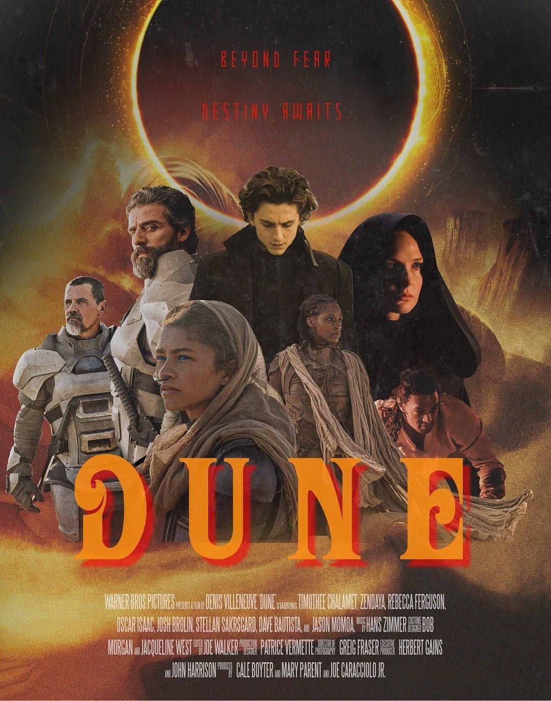Dune là bộ phim không thể bỏ lỡ đối với các fan phim giả tưởng ngoài hành tinh (Ảnh: Internet).