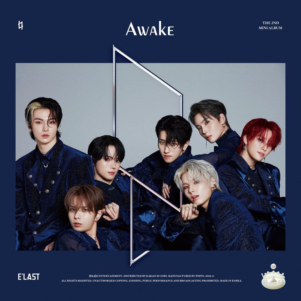 e'last the 2nd mini album [ awake ] poster (Ảnh: Internet)