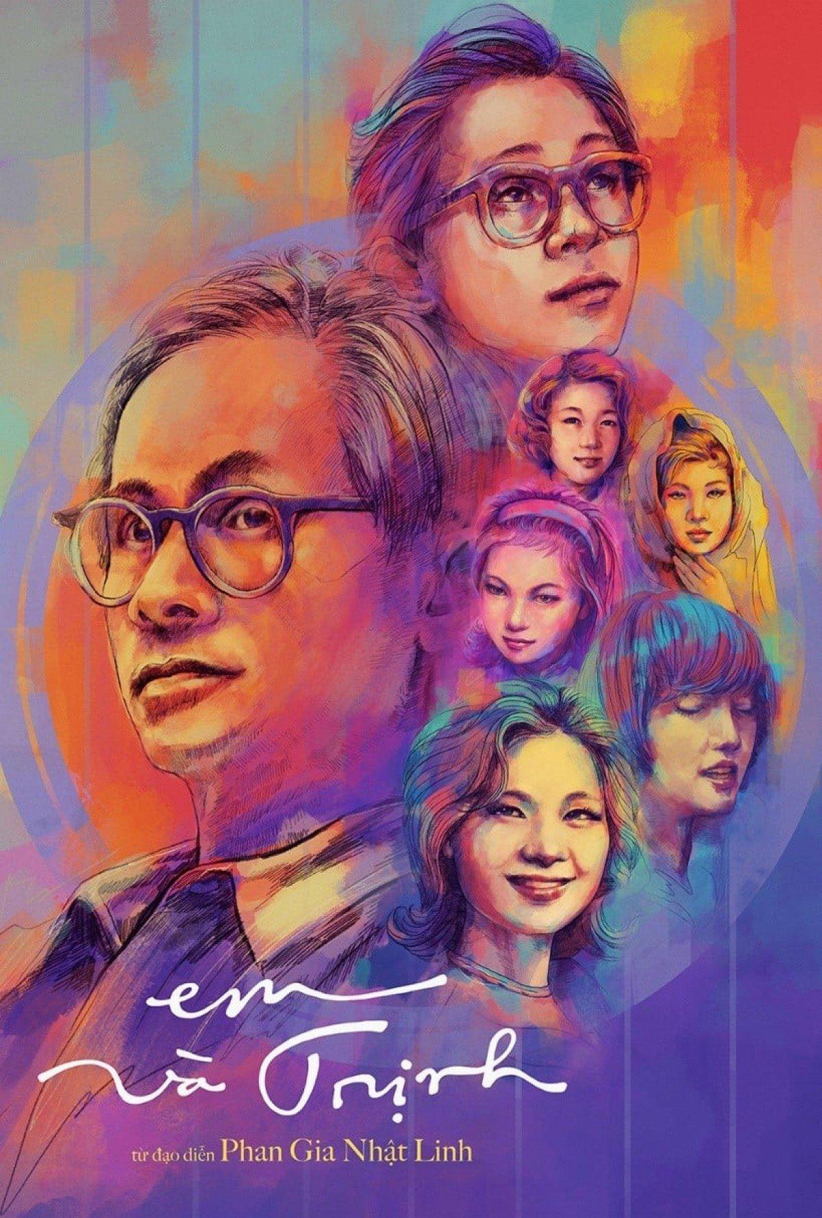 Poster phim “Em Và Trịnh"