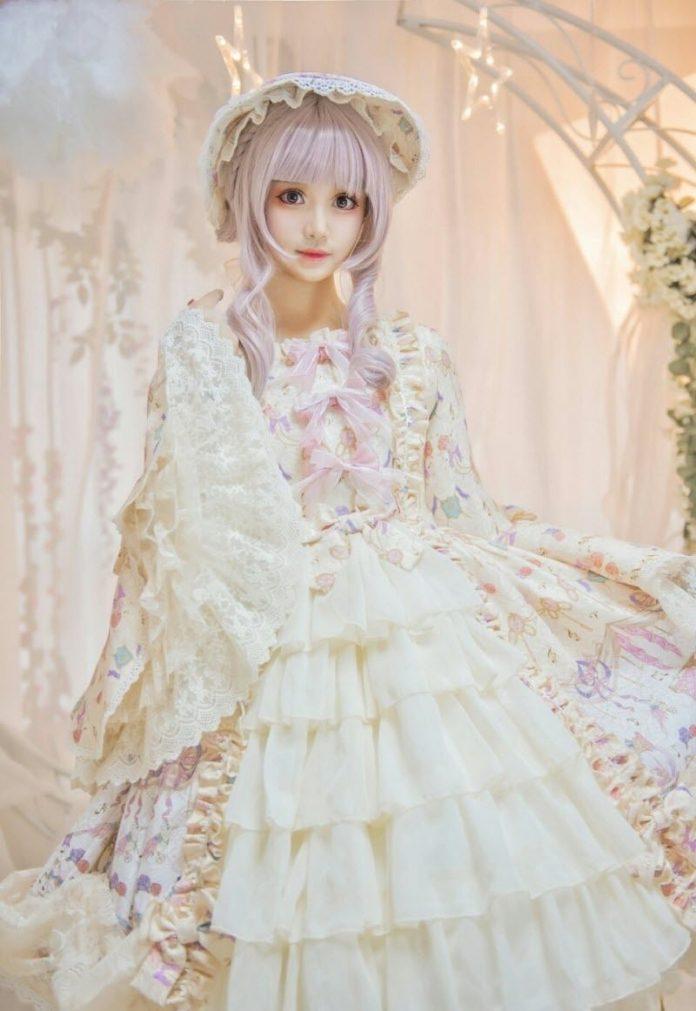 Kiểu tóc phổ biến của công đồng lolita cosplay (Nguồn: Internet)