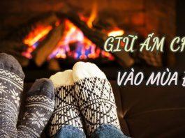 Làm thế nào để giữ ấm bàn chân vào mùa đông?