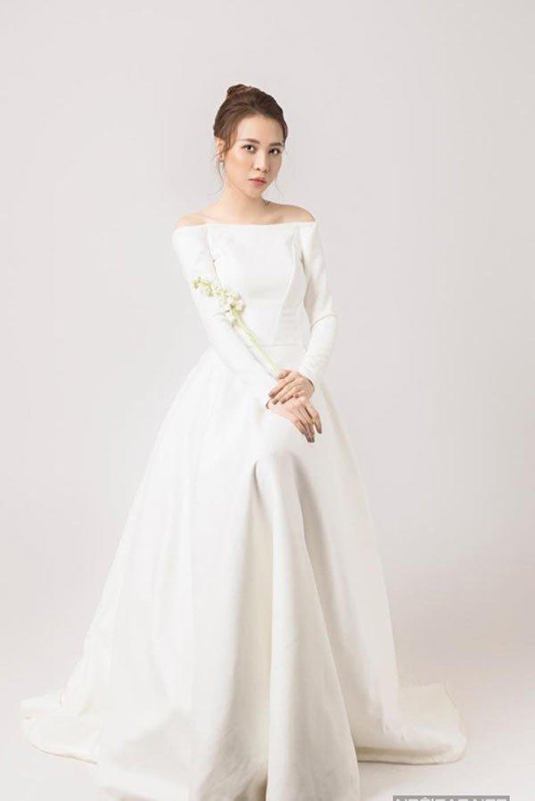 Hình ảnh váy cưới đẹp màu trắng (Ảnh: Internet)