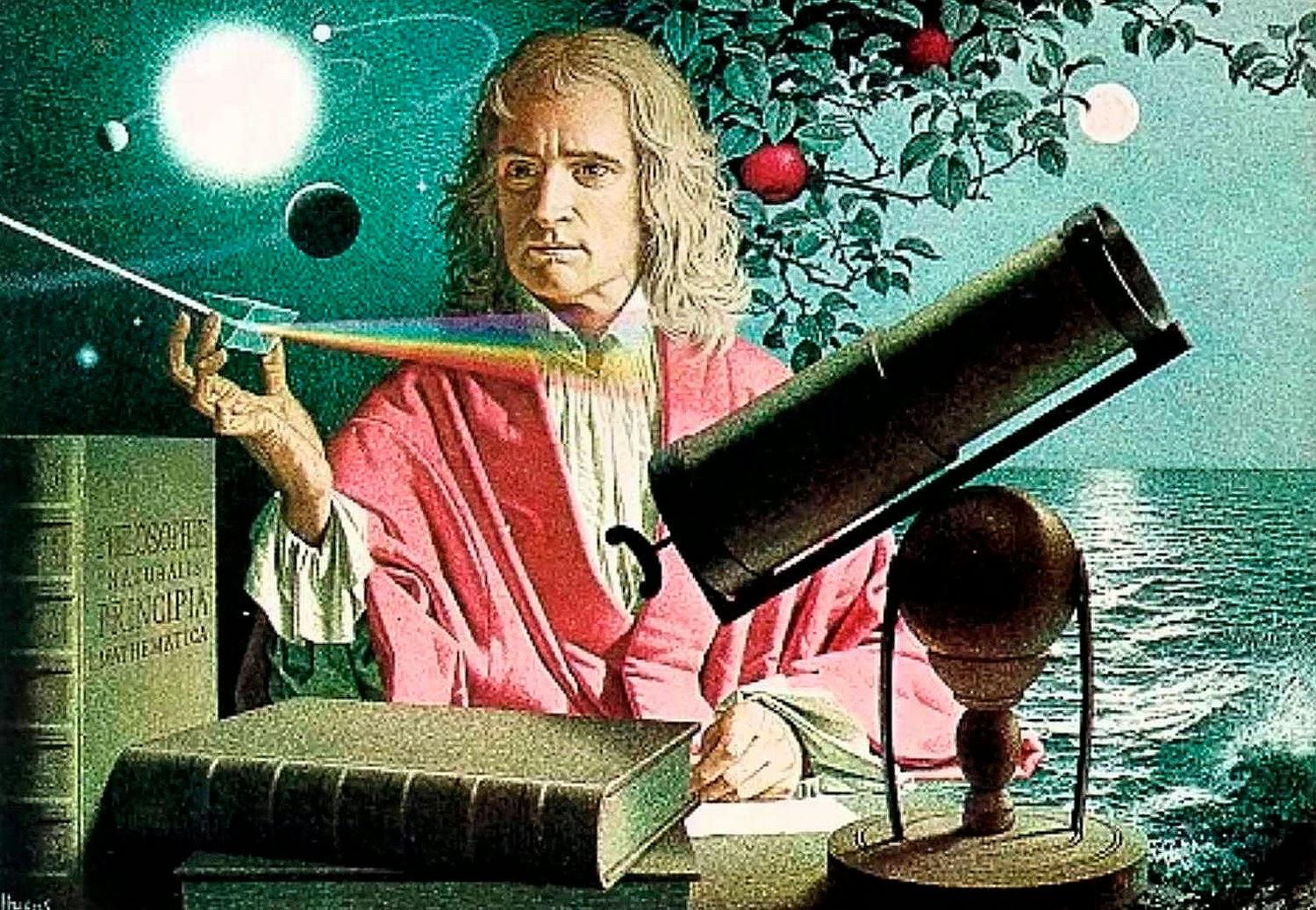 Isaac Newton đã cống hiến rất nhiều cho nền khoa học thế giới (Nguồn: Internet).