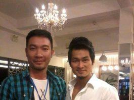 Chuyên gia tạo mẫu tóc Danny Nguyễn -Ảnh bên phải. (Ảnh: Internet)