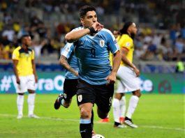 Hình ảnh Luis Suárez trong màu áo đội tuyển quốc gia