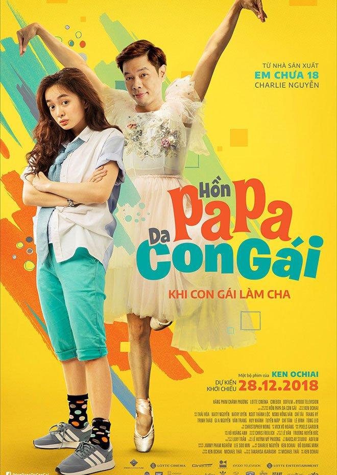 Poster phim Hồn Papa Da Con Gái. (Ảnh: Internet)