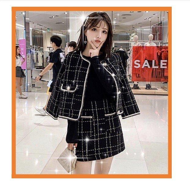 Set đồ cùng tone đen giúp tôn lên vẻ quý phái (Nguồn: BloAnChoi)