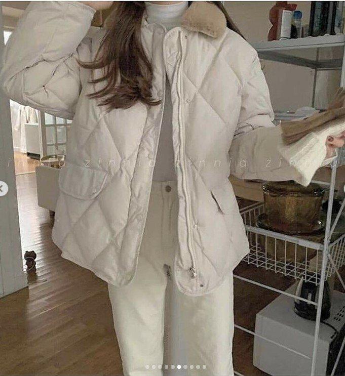 Áo khoác phao và quần jean là những item không bao giờ lỗi mốt (Nguồn: Internet)