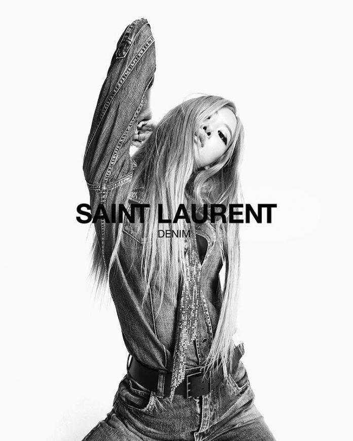 ROSÉ DENIM #YSL35 by ANTHONY VACCARELLO PHOTOGRAPHE (Ảnh: Instagram)