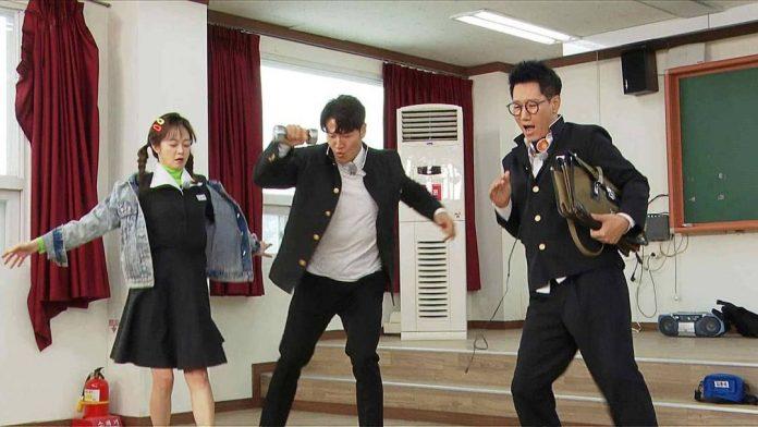 Ban nhảy gồm: So Min, Kim Jong Kook, Ji Suk Jin ( Ảnh : Internet )