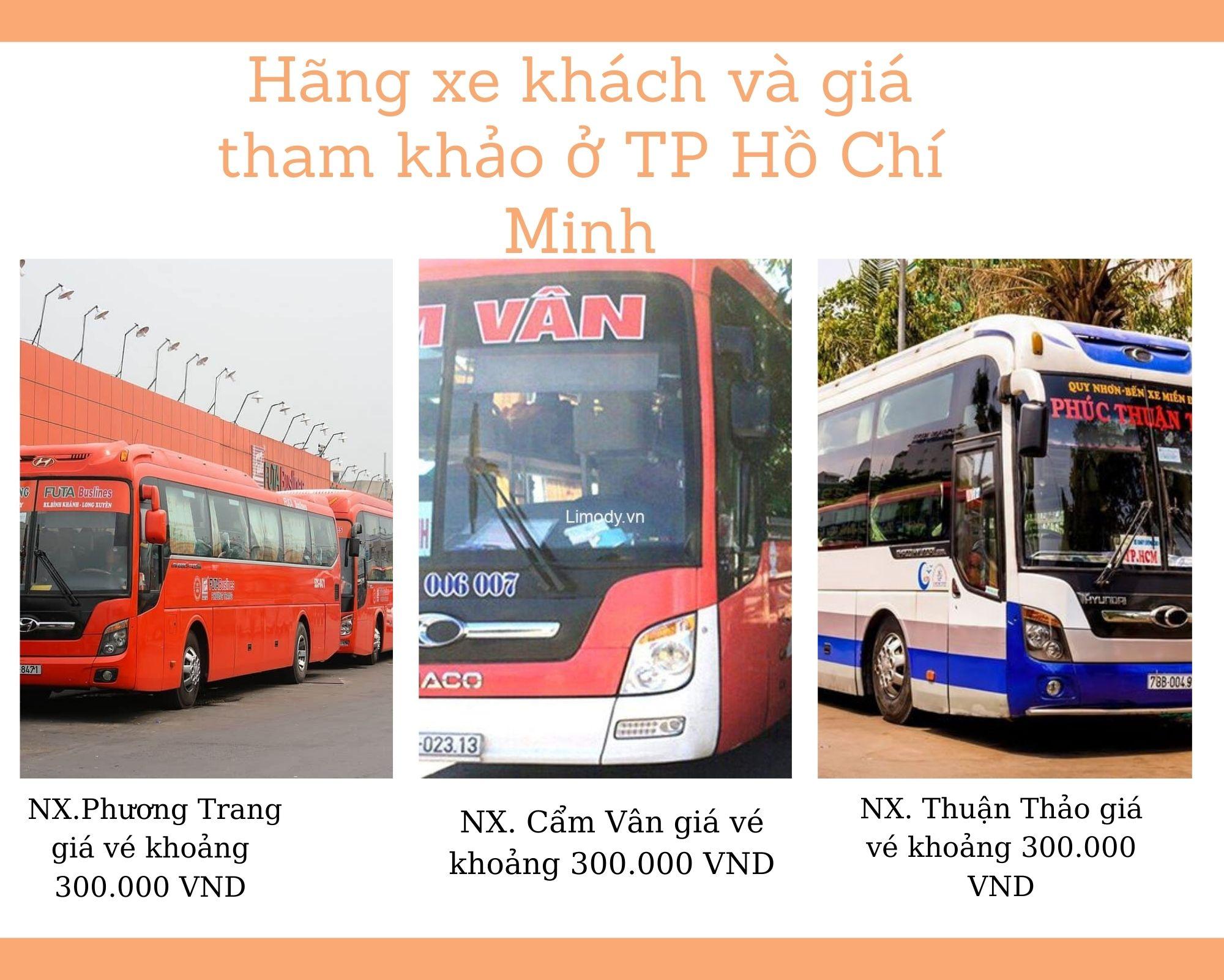 Hãng xe đi Quy Nhơn xuất phát từ Thành phố Hồ Chí Minh (ảnh: BlogAnChoi)