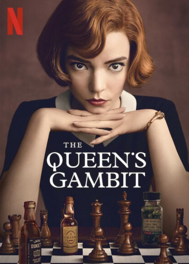 Poster phim The Queen's Gambit (Ảnh: Internet)