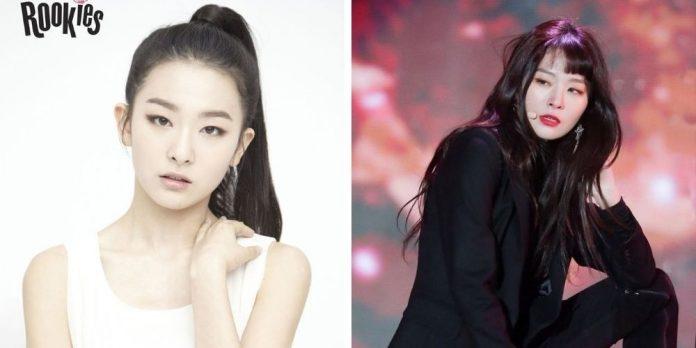 Seulgi (Red Velvet) khi còn là thực tập sinh và bây giờ. (Nguồn: Internet)