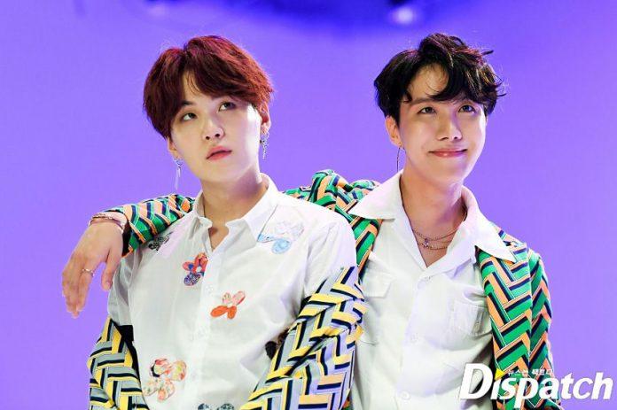 Suga và J-Hope là những người anh em thân thiết. (Ảnh: Internet)