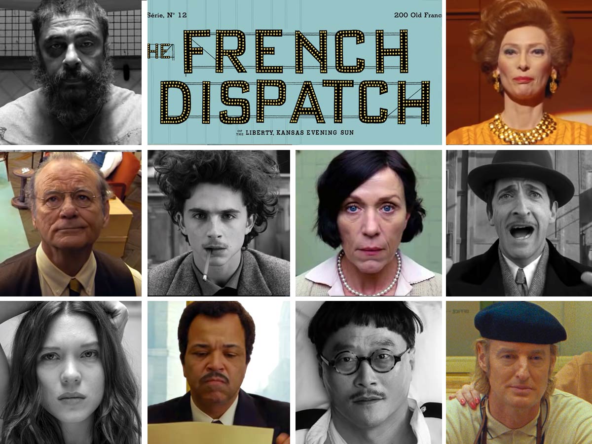 Một câu chuyện về nghề báo rất đáng được mong chờ: The French Dispatch (Ảnh: Internet).