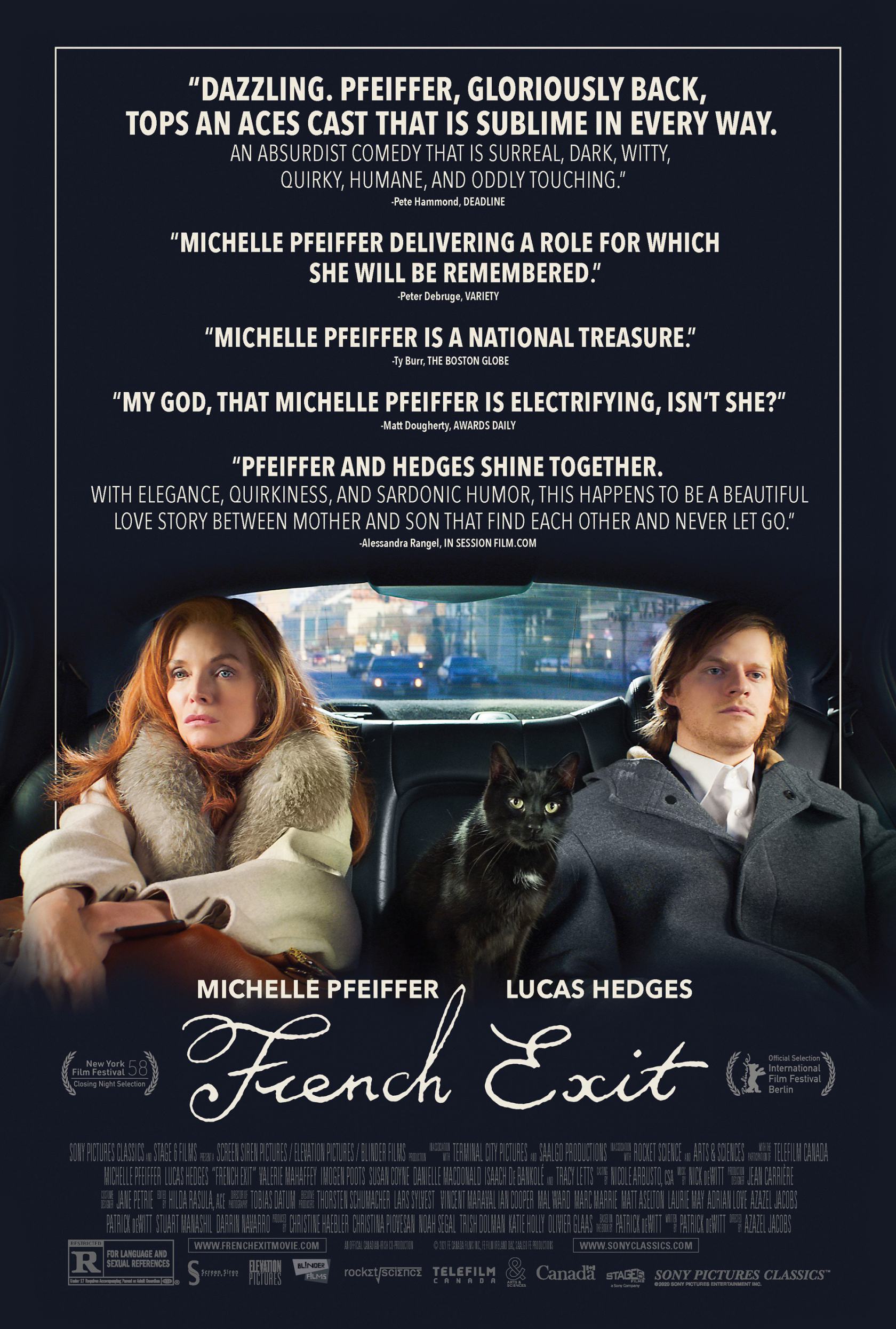 Phim French Exit nhận được rất nhiều lời khen ngợi từ giới chuyên môn (Ảnh: Internet).