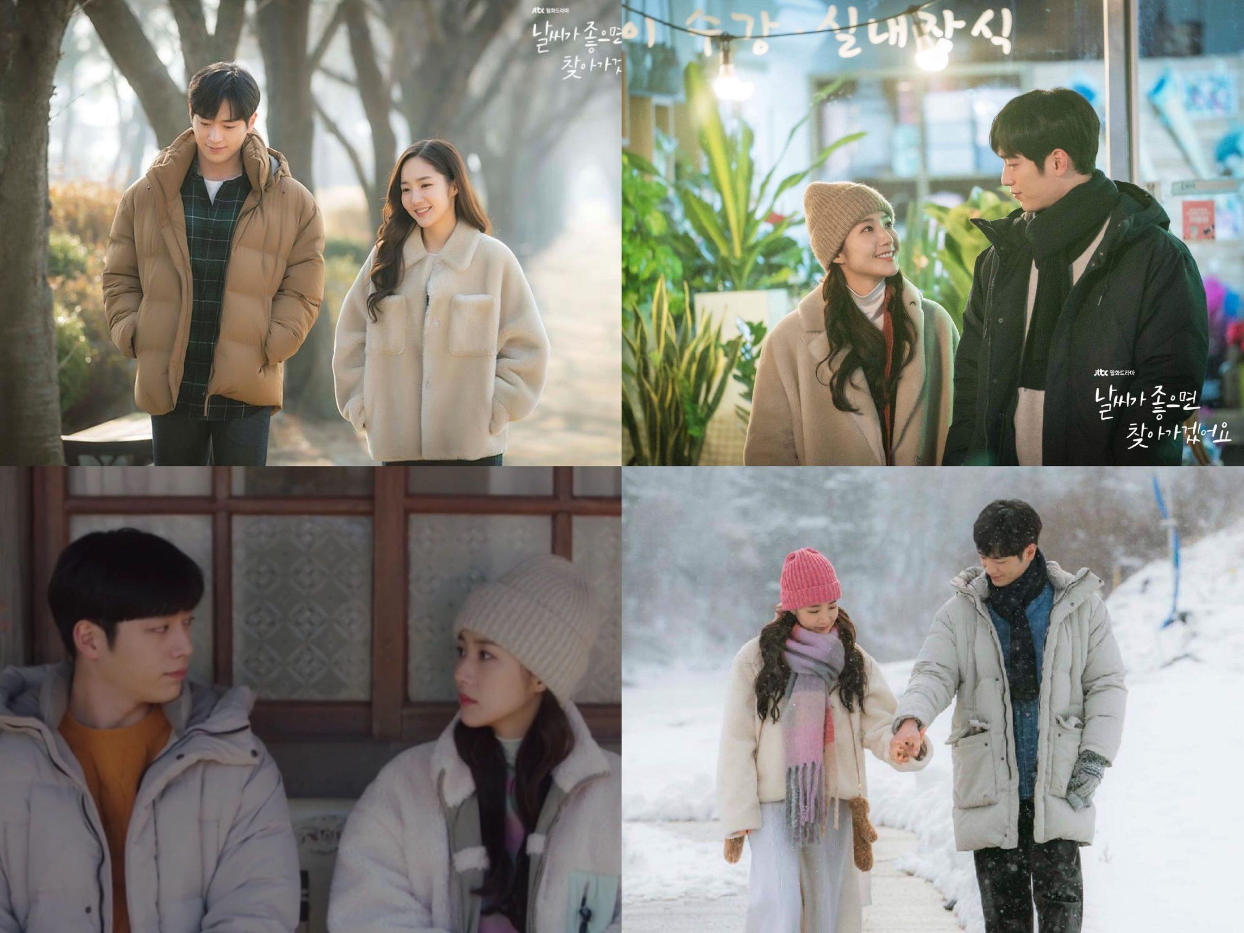 Seo Kang Joon & Park Min Young trong drama When The Weather Is Fine. (Nguồn: Internet)