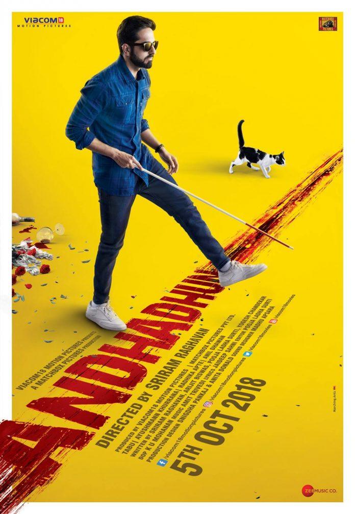 Poster phim Andhadhun (Nguồn: Internet)