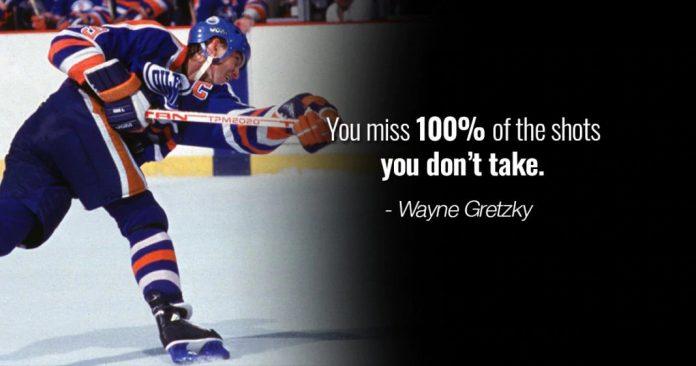 Bạn sẽ trượt 100% những cú mà bạn không đánh. Bạn sẽ trượt 100% những cú mà bạn không đánh. (Ảnh: Internet)