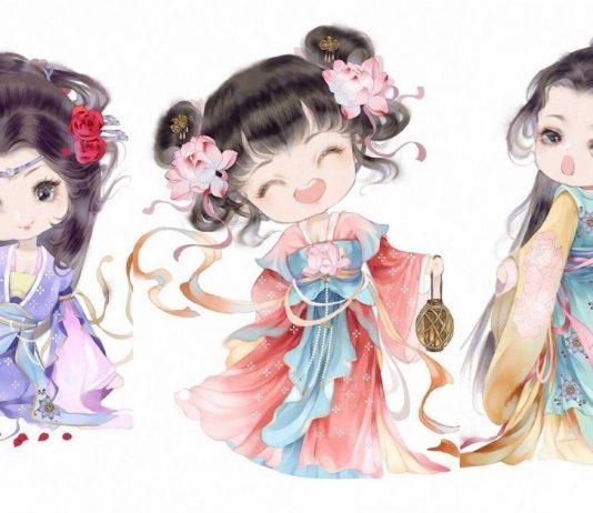 chibi cổ trang (Ảnh: BlogAnChoi)
