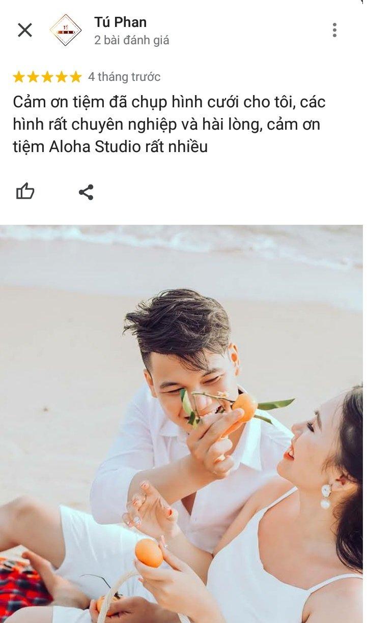 Đánh giá của khách hàng về Aloha Studio (ảnh: BlogAnChoi)