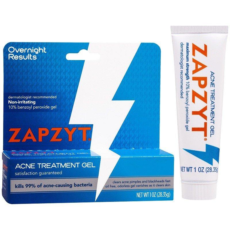 Kem trị mụn Zapzyt 10% Benzoyl Peroxide Gel ( Nguồn: internet)