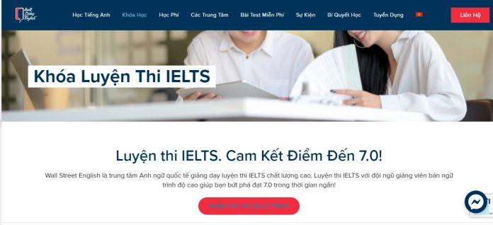 Khóa luyện thi IELTS tại trung tâm Wall Street English (ảnh: BlogAnChoi)