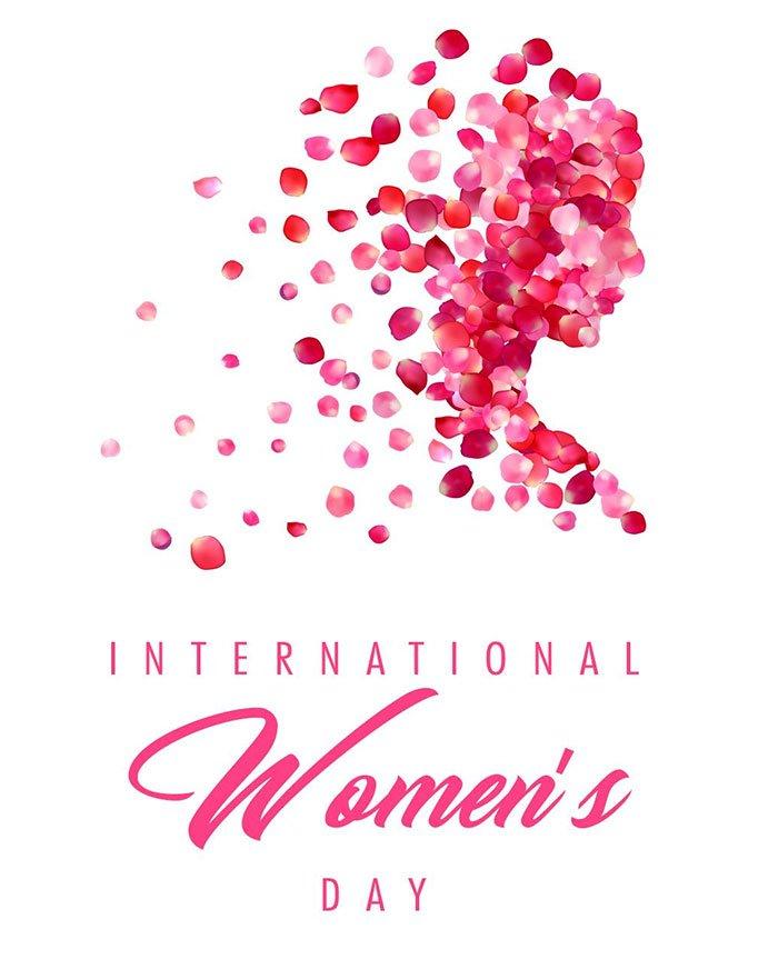 Mẫu thiệp chúc mừng ngày Quốc tế Phụ nữ 8/3 đẹp, mới nhất 2022. (Ảnh: Internet)