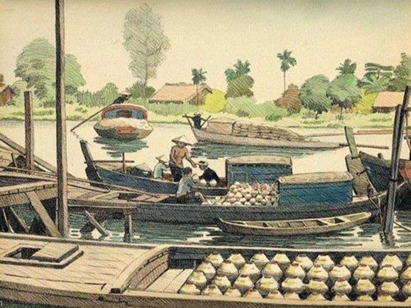 Người Quảng xưa chuyên chú đánh cá chủ yếu là vì họ rất mê thứ nước sốt mắm cái ngày nay (Nguồn: Internet).