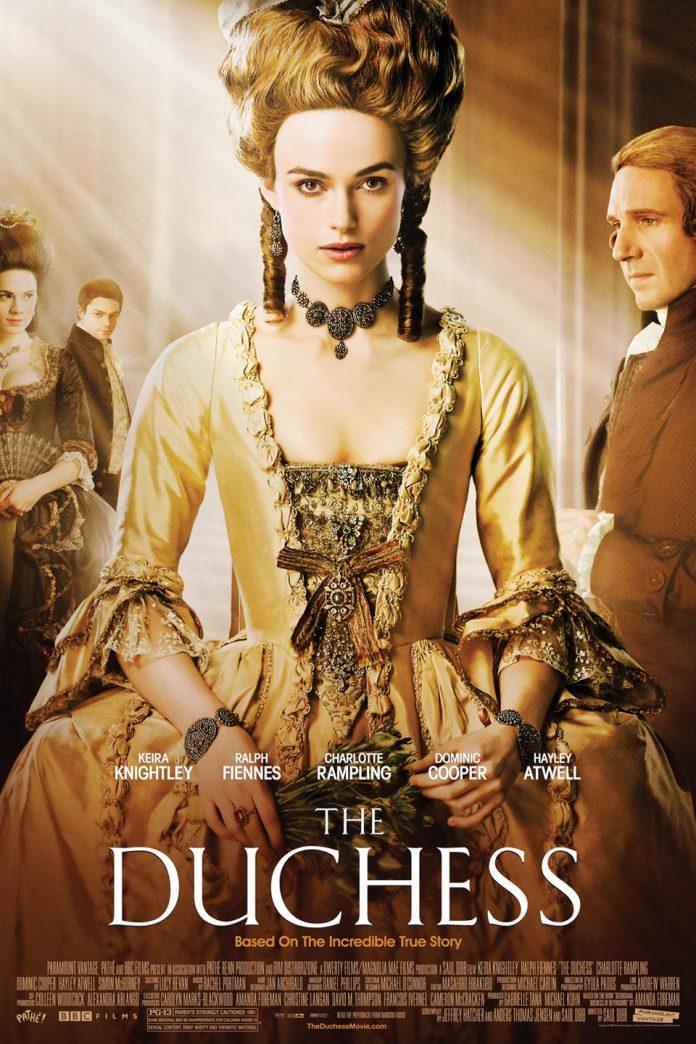 Poster phim The Duchess (Ảnh: Internet)