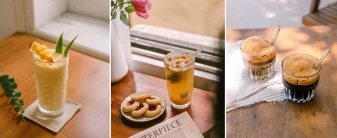 Menu đồ uống thiên về các loại trà với cách đặt tên độc đáo. (Ảnh: Internet)