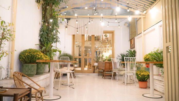 Không gian xinh đẹp bên trong quán trà. (Ảnh: Internet)