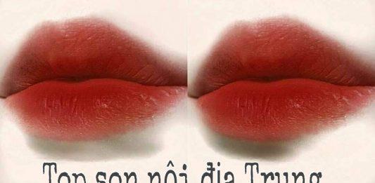 top son nội địa Trung. (nguồn ảnh: Internet)