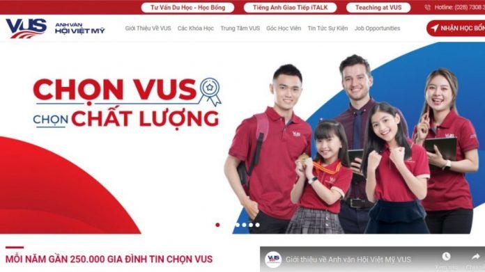 Trung tâm Anh ngữ Hội Việt Mỹ VUS (ảnh: internet)